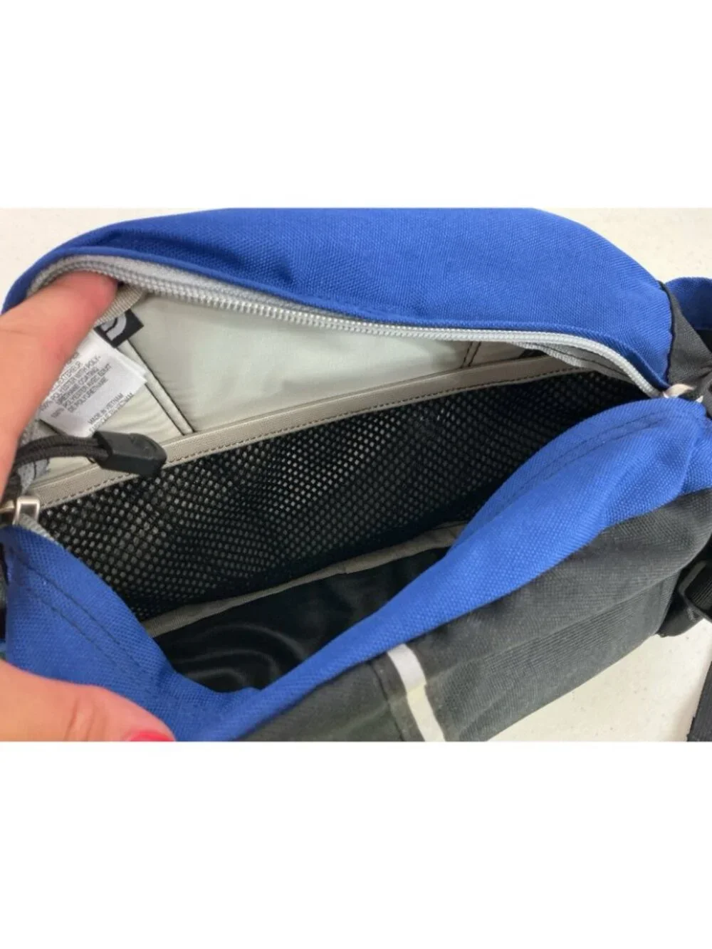 The North Face Blue Fanny Hiking Pack Travel Bag